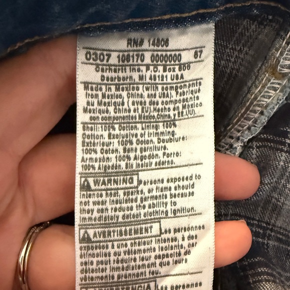 Carhartt Men's Relaxed Fit Denim Jeans - Deep Blue - Picture 7 of 7